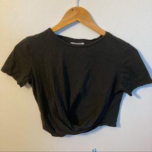 Zara knotted t-shirt